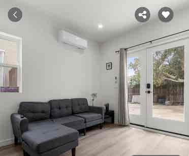 1 bedroom ADU Furnished-Pet allowed