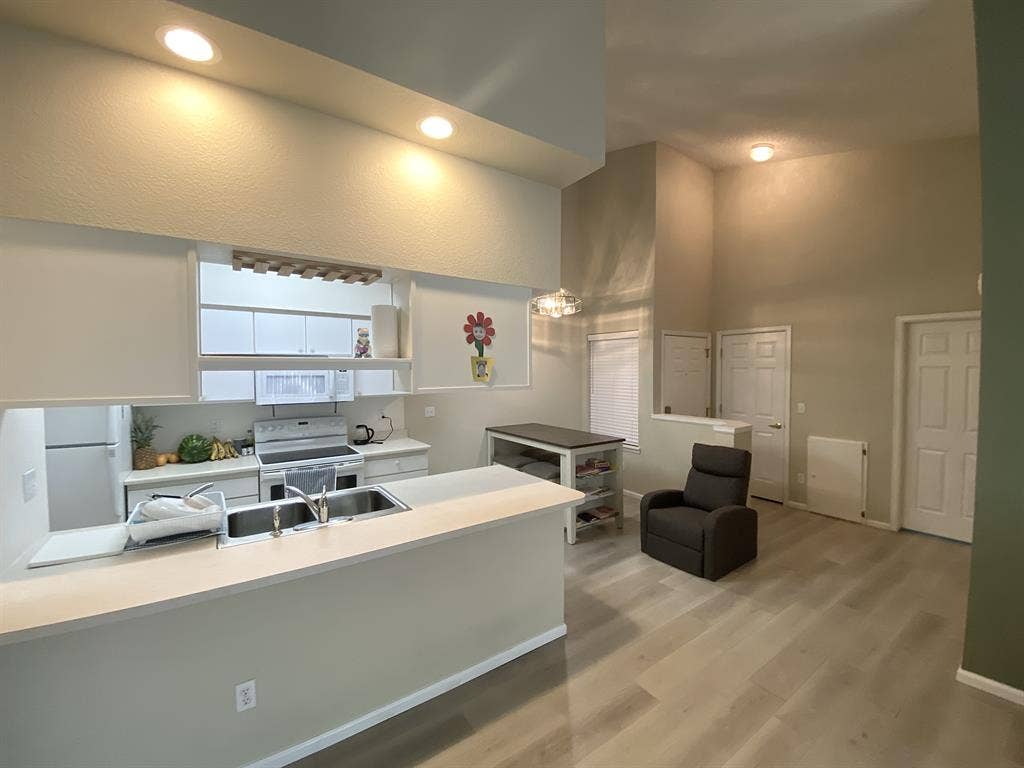 Unfurnished master bedroom