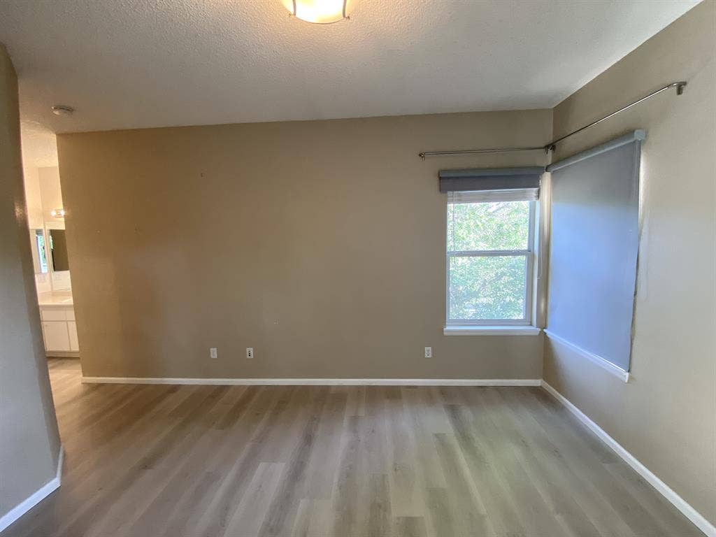Unfurnished master bedroom