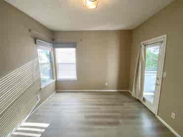 Unfurnished master bedroom