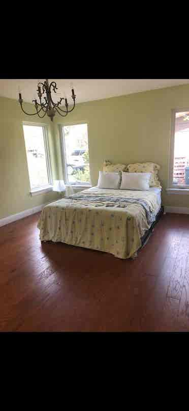 Beautiful furnished room in home.