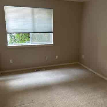 Bedroom, Bathroom, and Living Area