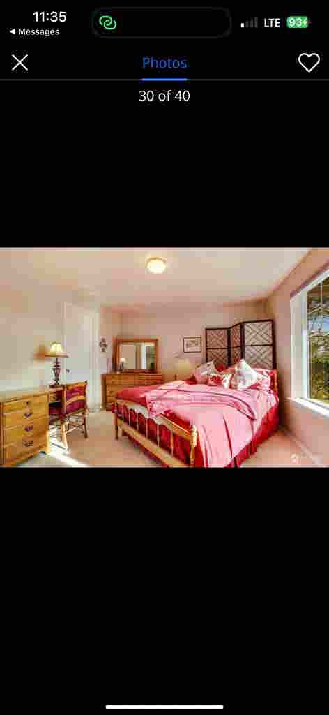 Bedroom, Bathroom, and Living Area
