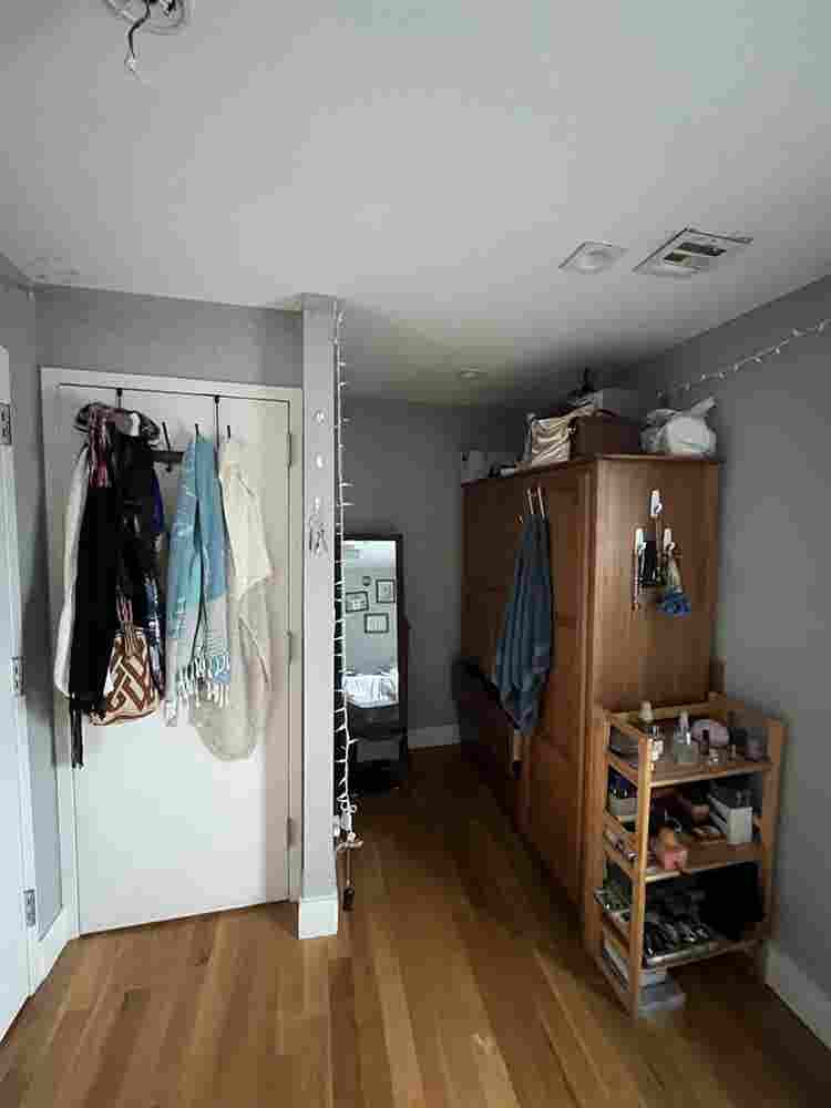 BEDROOM + OFFICE in sunny duplex