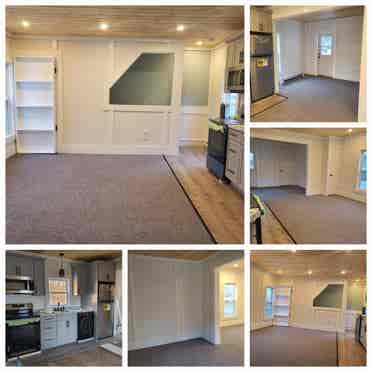 Completely remodeled 1-bedroom apt.