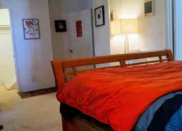 Furnished Large Master rom ownbath