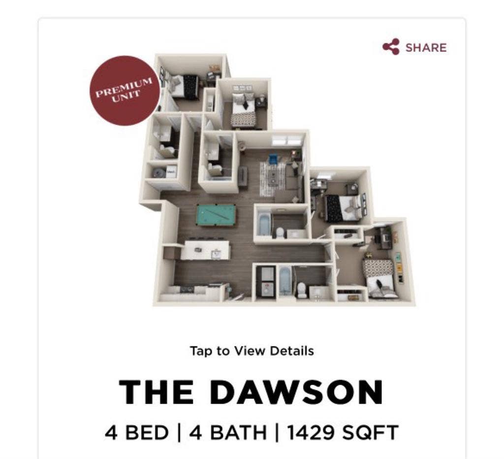 FSU SUBLEASE