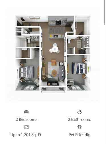 b Apartment for sublease!