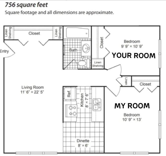 Looking for a roommate- July 1st!