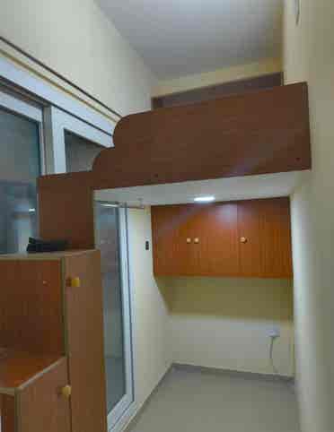 Twin sharing loft with balcony