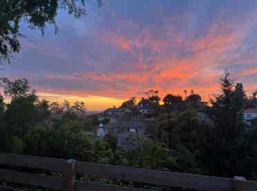 Studio in the hills with views!