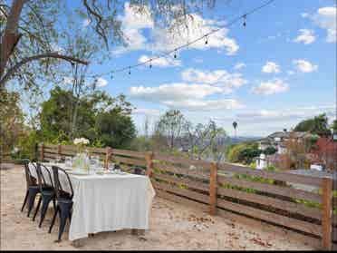 Studio in the hills with views!