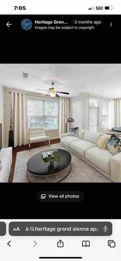 Sublease available