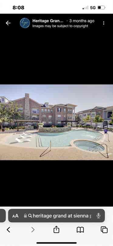 Sublease available