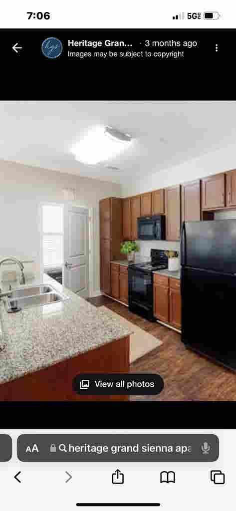 Sublease available