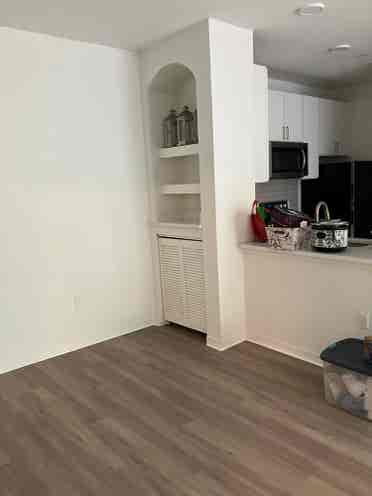 Two rooms with shared bathroom