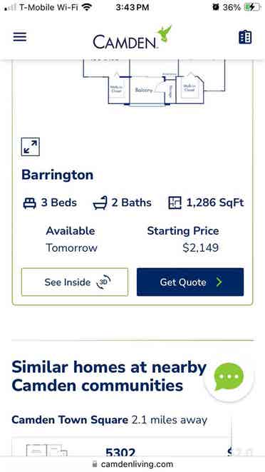 Two rooms with shared bathroom