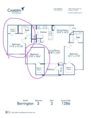 Two rooms with shared bathroom