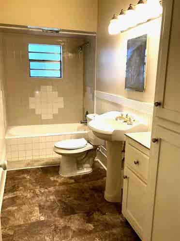 Recently Remodeled Bath Ready