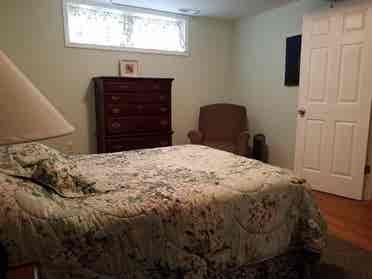 Spacious Furnished Bedroom