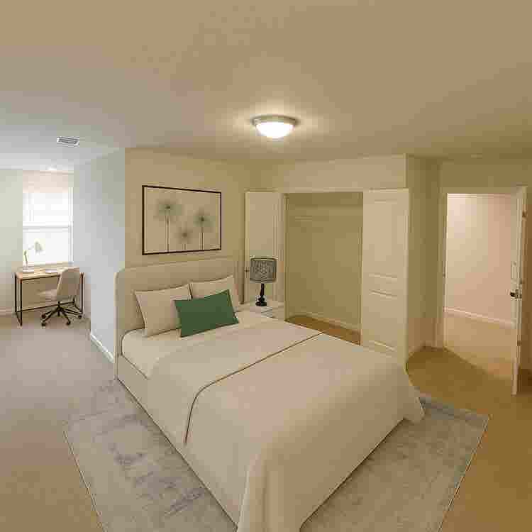Wooded view modern town house
