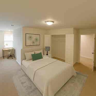 Wooded view modern town house