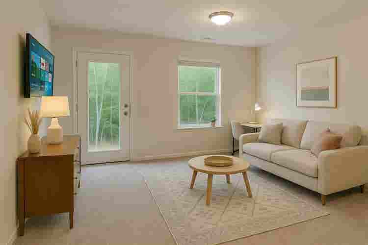 Wooded view modern town house