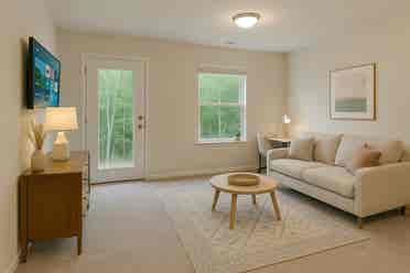 Wooded view modern town house