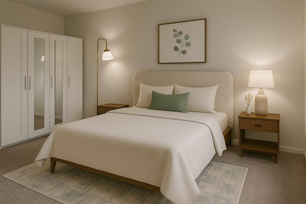 Wooded view modern town house