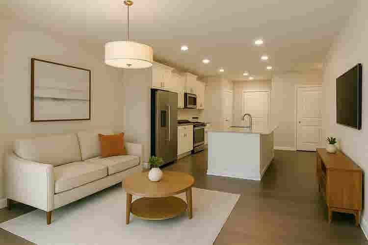 Wooded view modern town house