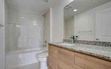 Bedroom and private bathroom