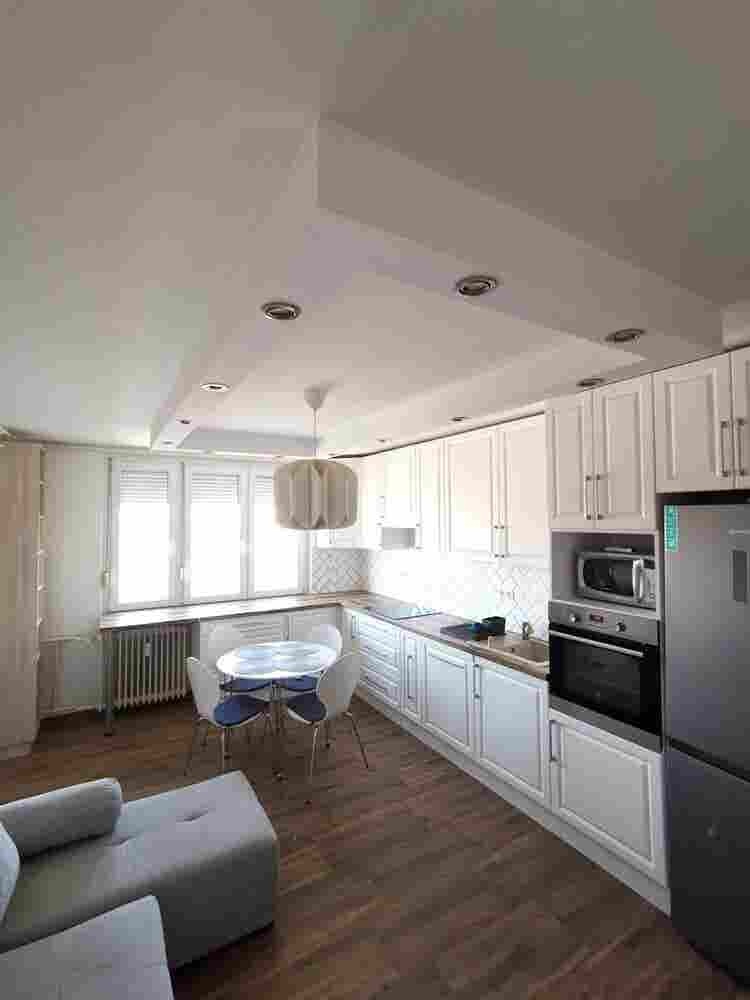 Stylish apartment, modern kitchen