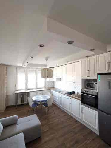 Stylish apartment, modern kitchen