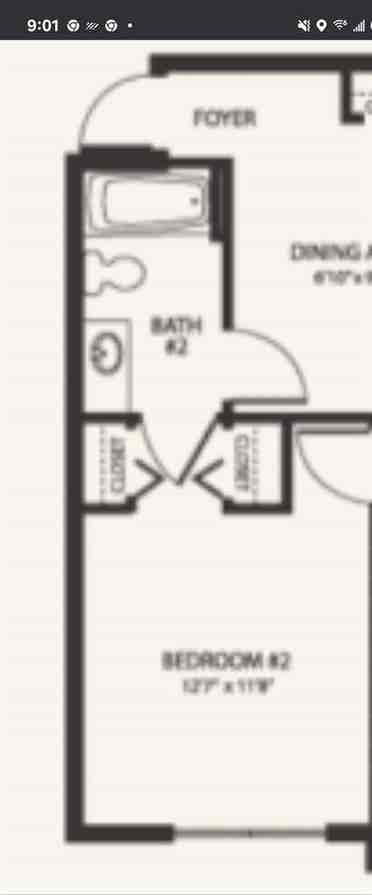 Room for rent shared apartment