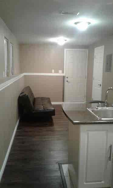One bedroom basement suite for rent