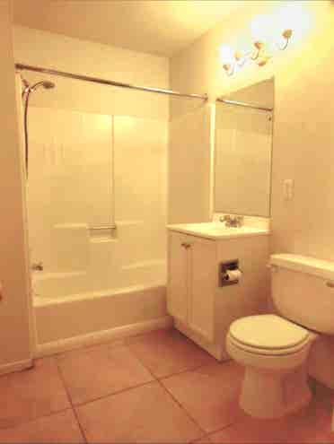 Bath available mid-July.