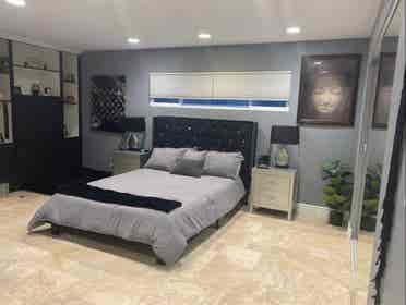 FURNISHED MASTER BEDROOM