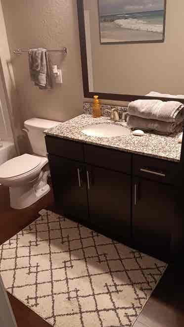 Private bedroom / bath