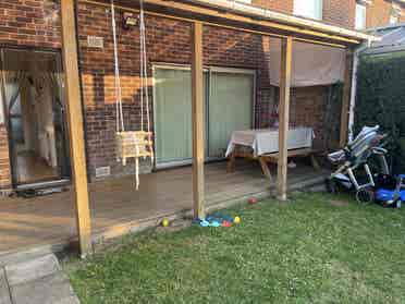 Double room for rent .