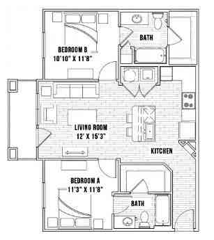 Take over my 1 bedroom lease!