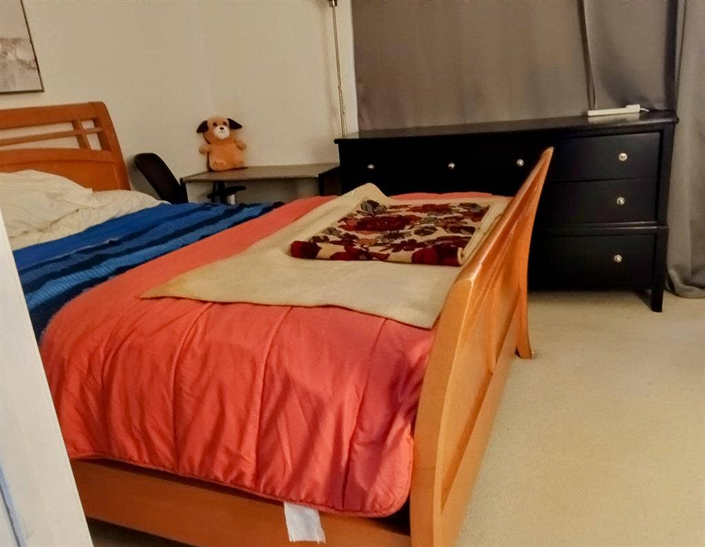 Furnished Large Master rom ownbath