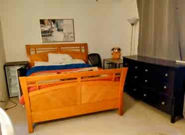 Furnished Large Master rom ownbath