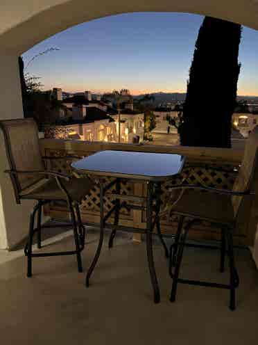 Stunning View from Private Bedroom!