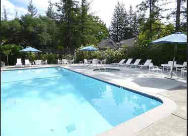 Room with private yard for rent