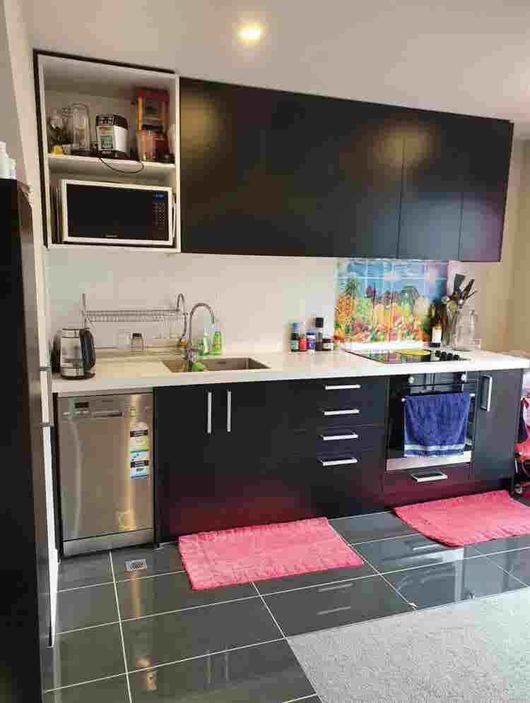 Double bedroom with shared bathroom