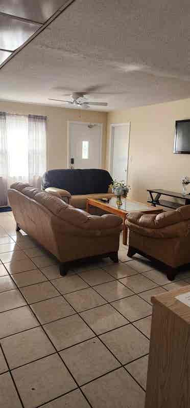 Privet room with shared bathroom
