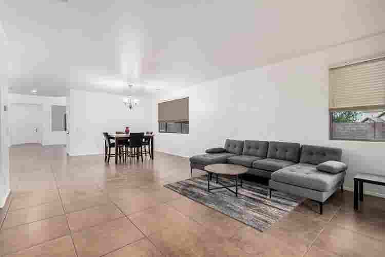 Two story with rooms for rent.