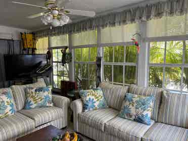 Lg furnished bedroom w shared bath