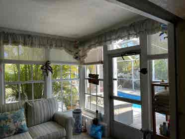Lg furnished bedroom w shared bath