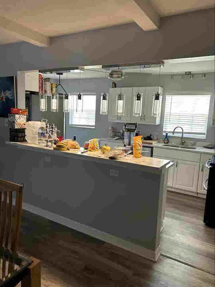 Lg furnished bedroom w shared bath